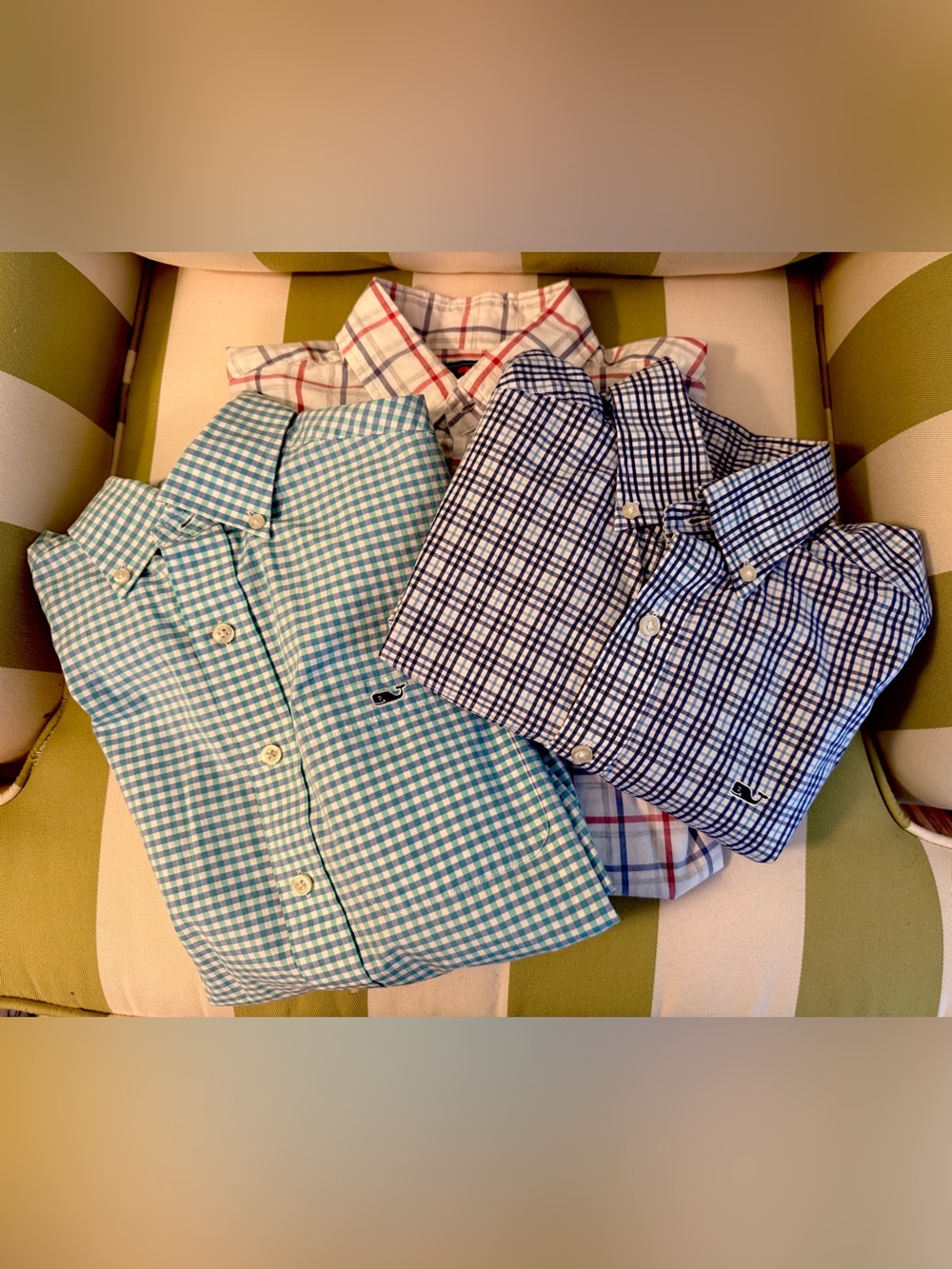 Three Vineyard Vines Buttondowns